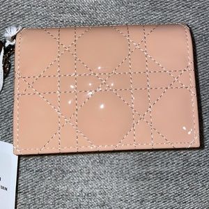 Rose de Vents Dior card holder